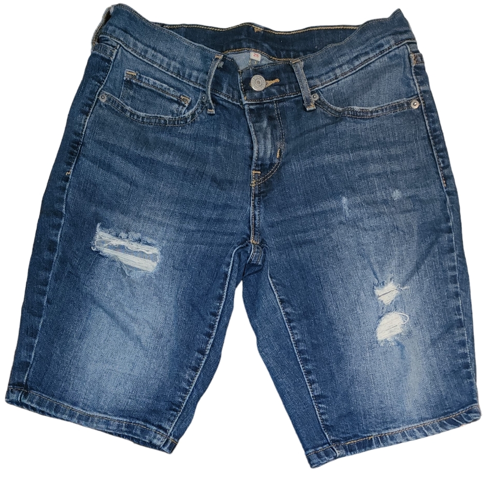 Juniors Levis Size 25 Bermuda Shorts